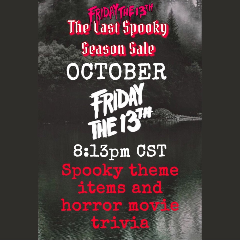Like post to be reminded! Items will be shipped on Monday following the sale!